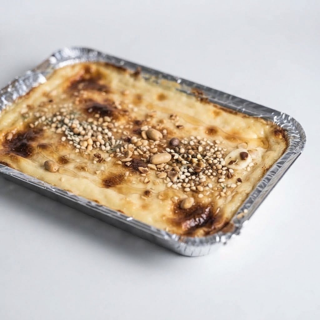 فطيرة بغاشه بلبن